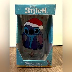 Disney Stitch Christmas Glassware!